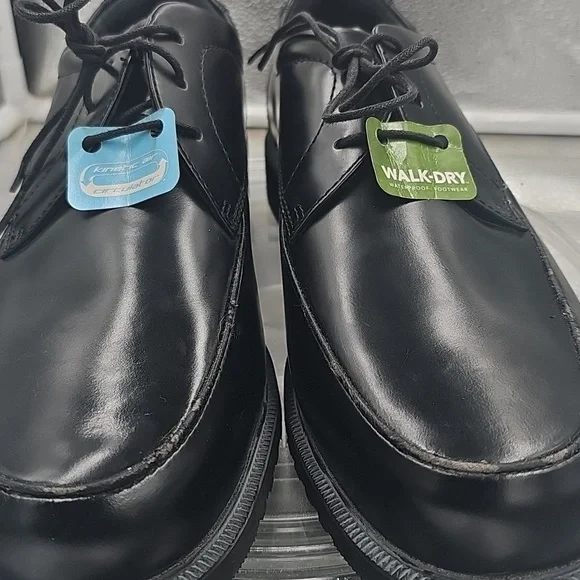 J Mens Dress Shoes Sz9.5 Black - Picture 3 of 9